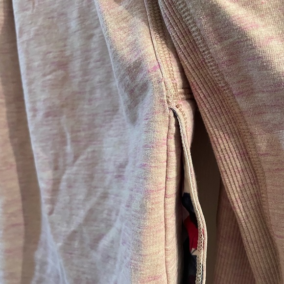 Lululemon Exhalation Pullover II Heathered Marled Mojave Magenta Pink size 6 EUC - Picture 12 of 15